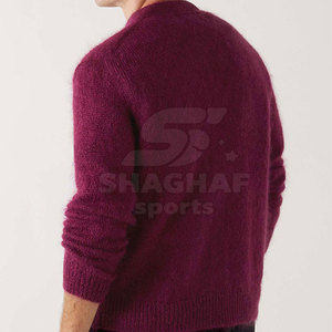 Cardigan pour homme à manches longues en tricot doux, tenue décontractée et confortable, cardigan pour homme, vêtement élégant pour tous les jours - Product Image 6
