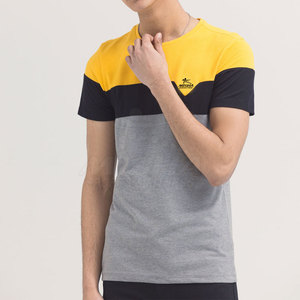 Nouvelle arrivée T-shirt confortable coupe ajustée pour hommes 100% coton avec un design attrayant personnalisable prix de gros - Product Image 1