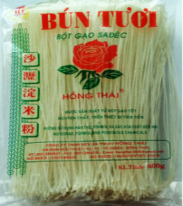 Fideos de Arroz Vietnam OEM ODM al por Mayor, Fideos de Arroz Secos Frescos de 3 mm, 300 g, 500 g, Bajo MOQ, Empaquetado en Bolsa - Product Image 6