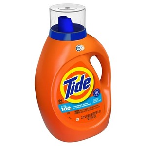 Tide Clean Breeze HE, 64 cargas de detergente líquido para ropa, 92 floz - Product Image 1