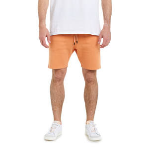 Pantalones cortos de chándal de gimnasio para hombre, cómodos e informales, con estilo, con logotipo personalizado, diseño francés, elástico, medio sólido, 100% algodón, servicio OEM - Product Image 3