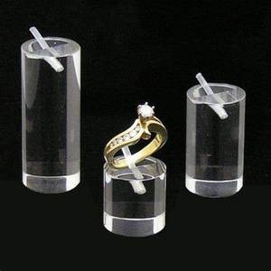 Premium acrílico cuadrado pulido rectángulo pantalla bloque soporte elegante anillo joyería presentación para venta al por menor moderna Personal - Product Image 4