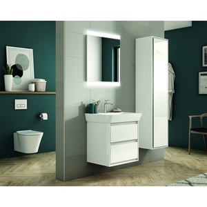 Standard IDS Connect Air Cube Washbasin 600x460x160mm White Bathroom <b>Sink</b> - Product Image 5