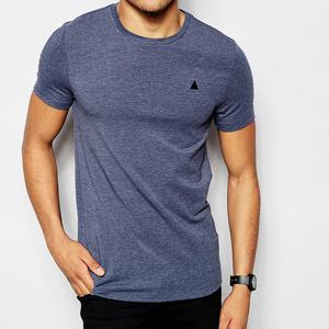 Camiseta de algodón de alta calidad para hombre, camisa con estampado de logotipo personalizado, de poliéster, en blanco - Product Image 5