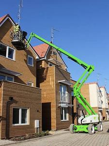 Offre Spéciale 16m télescopique nacelle élévatrice hydraulique Manlift nouvelle remorque montée articulée nacelle élévatrice plate-forme de travail aérien ferme - Product Image 6