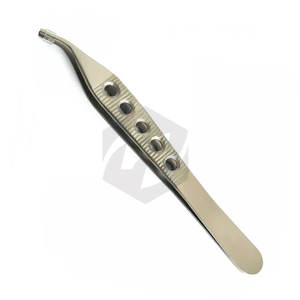 แหนบผ่าตัดคุณภาพพรีเมียม ทำจากเหล็กกล้า สำหรับงานทันตกรรมและทางการแพทย์ ใช้สำหรับจัดการสำลีและเนื้อเยื่อ - Product Image 1