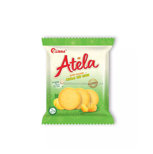 Atela Craquelins croustillants à base de pommes de terre aromatisés à la crème douce faible en sel de haute qualité 150g Boîte de biscuits croustillants Sachet Biscuits Vente en gros Salé - Product Image 5