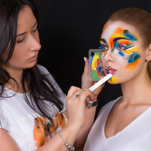 Spatule de beauté en acier inoxydable personnalisée pour crème faciale et soin de la peau, mini cuillère cosmétique avec couleur personnalisée - Product Image 6