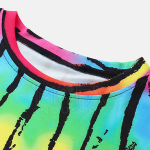 Wholesale <b>Men</b> Sublimation T-<b>Shirts</b> Custom All Over Print Polyester <b>Shirts</b> For Gym, Casual & Outdoor Wear - Product Image 5