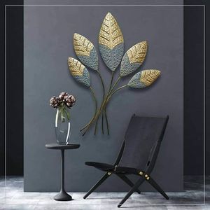 Arte de pared de metal de hierro contemporáneo hecho a mano de primera calidad con patrones fluidos orgánicos ideales para una decoración interior elegante - Product Image 1