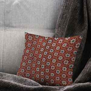 Boho Kilim <b>Print</b> Woven <b>Cushion</b>, Turkish Vintage Decorative Pillow,Only Cover - Product Image 3