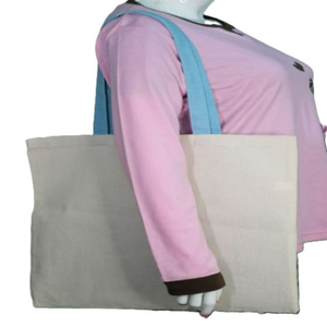 Bolsa de Tela Reutilizable 100% Algodón para Mujer con Logotipo Personalizado, Estampados de Animales, Cierre de Cremallera, Diseño Musical, Alta Calidad, Dos Bordados - Product Image 5