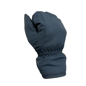 Gants d'hiver unisexes en cuir de chèvre de haute qualité avec logo personnalisé OEM vente en gros bon marché gants de ski chauds avec écran tactile sécurité au travail - Product Image 5