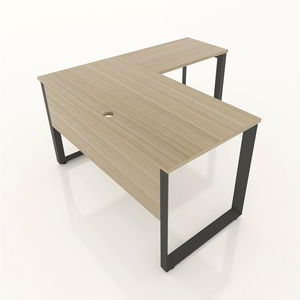 Patas de Escritorio Ejecutivo Industrial 1400x600mm, Estructura Triangular de Acero, Fácil Montaje, para Oficina - Product Image 3