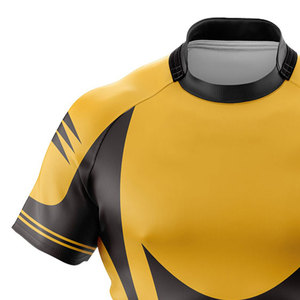 Maillot de rugby personnalisé unisexe, très demandé, avec logo personnalisé, respirant et léger, pour hommes - Product Image 4