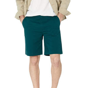 Pantalones Cortos Cargo Casuales para Hombre al por Mayor con Cintura Elástica 100% Algodón de Secado Rápido con Patrón Liso para Moda Urbana Moderna - Product Image 4