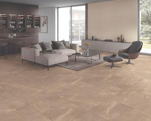 Orientbell Vitrifié (GVT) 600X1200 DR Sculpture Armaniiee Marbre Beige Finition Mat Grands Carreaux Grand Mur Sol Carreaux de Porcelaine - Product Image 2