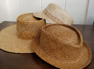 Sombreros de paja elegantes y duraderos hechos de fibras naturales adecuados tanto para uso informal como comercial - Product Image 6