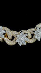 Cadena Cubana de Diamantes de Calidad Premium con Joyería Hip Hop Dorada para Hombre, Uso Diario o para Regalo, Disponible a Precio de Fábrica - Product Image 2