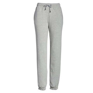 Pantalon de jogging de couleur unie de haute qualité en coton Streetwear pantalon de survêtement décontracté à taille haute pantalon pour femmes Service OEM vente en gros - Product Image 5