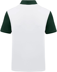 Camiseta Polo de algodón 100% de alta calidad para hombre, cómodas camisetas antiarrugas de manga corta, ropa informal de lona con patrón sólido - Product Image 5