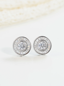 Pendientes de Cadena Étnicos de Plata de Ley 925 Chapados en Oro de 14K para Mujer, Joyería de Diamantes de Moda, Regalo - Product Image 2