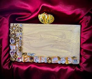 Pochette de type personnalisé en résine artisanale indienne pour femme - Product Image 5