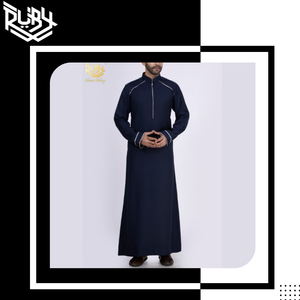 Vente en gros directe, exportateurs indiens, style arabe, vêtements décontractés pour hommes, manches longues, faits à la main, anti-froissement, thobes traditionnels musulmans - Product Image 6