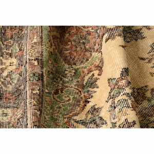 Alfombra Turca Vintage de 2.4x6.8 pies, Alfombra de Pasillo, Alfombra Floral Marrón - Product Image 5