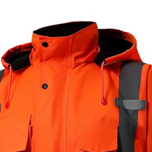 Chaqueta de Seguridad Protectora Transpirable y Duradera de Alta Visibilidad con Certificación CE, Ropa de Trabajo de Secado Rápido para Exteriores para Hombre - Product Image 5