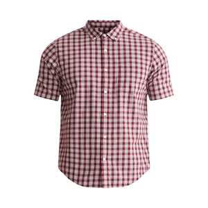 เสื้อเชิ้ตผู้ชาย ผ้าฝ้ายลำลอง เสื้อเชิ้ตผู้ชายทรงลำลอง ผ้าฝ้ายเนื้อบางเบา สำหรับใส่ทำงานและสวมใส่สบายในชีวิตประจำวัน - Product Image 1