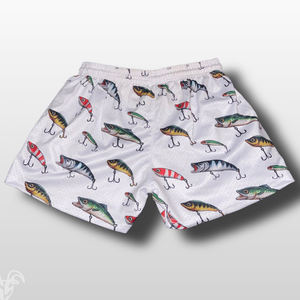 Shorts de Baño para Hombre de Diseño Personalizado, Secado Rápido, con Estampado por Sublimación Elástico en 4 Direcciones, Estilo Casual, Shorts de Pesca - Product Image 2