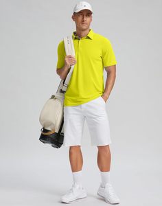 Polos brodés personnalisés pour hommes Polos à manches courtes en tissu coton polyester Fabricant d'usine OEM - Product Image 4