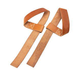 Sangles de poignet en cuir de vachette OEM pour la musculation avec fermeture à boucle et crochet antidérapante pour la salle de sport et l'entraînement - Protection complète - Product Image 4