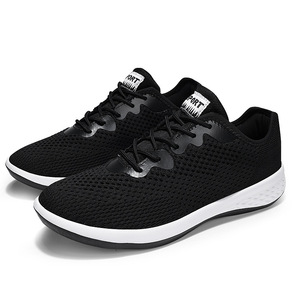 Factory Custom Wholesale <b>Men's</b> Casual Sports <b>Shoes</b> DTY Breathable <b>Lightweight</b> Lining Mesh Lace-up Soft Runners <b>Shoes</b> <b>Men</b> - Product Image 6