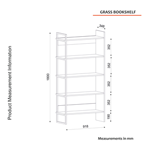 Librería de lujo Lydia de Turquía, librería de hierba de aglomerado de diseño moderno exclusivo para el hogar o el hotel, superventas - Product Image 6