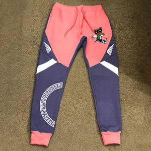 Wholesale Multi-Color Men's Sweatpants Custom Logo <b>Joggers</b> with Elastic Waist Men's Pants Washed - Product Image 6