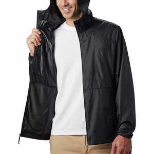 Veste coupe-vent d'hiver pour homme sur mesure en toile légère, respirante, écologique et imperméable – Vente en gros - Product Image 6