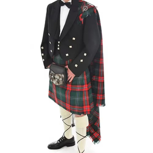 Nouvelle arrivée 2024 écossais tenue Kilt Fly Plaid personnalisé en gros Premium fait à la main Tartan utilitaire Kilt écossais Fly Plaid - Product Image 4