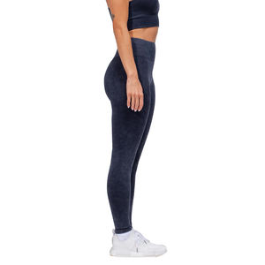 Diseño de logotipo personalizado Ropa deportiva de LICRA Mujeres Cintura alta Lavado ácido Legging Precios al por mayor Hecho Mejor calidad Legging de tela - Product Image 3