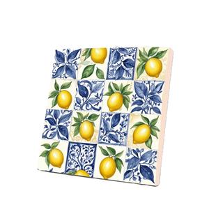 Posavasos de té de madera MDF de aspecto clásico con estampado esmaltado, utensilios de cocina personalizados, alfombrillas y almohadillas de estilo moderno al mejor precio - Product Image 1