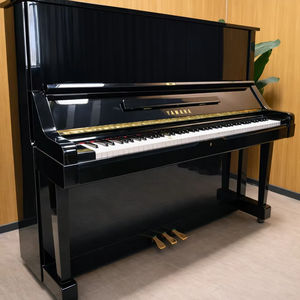 Piano Vertical Yamaha UX de Segunda Mano, Fabricado en Japón, Color Negro, Estructura Estable, Excelente Calidad de Sonido, U1 U2 U3 - Product Image 1