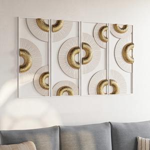 Abstract Metal Wall Sculpture for Home Decor Contemporary Living Room Bedroom Handmade Artistic Wall <b>Panel</b> - Product Image 6