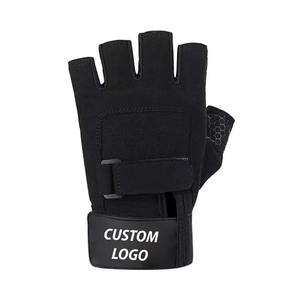 Guantes Deportivos de Neopreno Harry Johnson, Medios Dedos, Correa de Muñeca Ajustable, para Levantamiento de Pesas, Gimnasio, Ciclismo, Entrenamiento, Unisex, Transpirables - Product Image 5