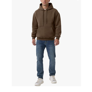 Logo personnalisé brodé 300gsm hommes Fitness Active à capuche haute qualité coupe ample vêtements d'hiver avec service OEM - Product Image 1