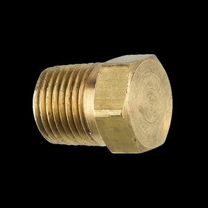 Prix de gros Bouchon en laiton hexagonal NPT à extrémité filetée Raccord de haute pression Durable Étanchéité Fournisseur en gros - Product Image 3