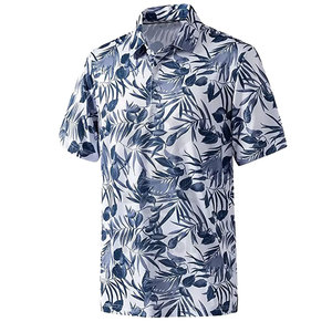 Nuevo estilo hombres moda 100% poliéster Golf camisas sublimación impresión Golf Polo camisa con logotipo personalizado 2023 - Product Image 4