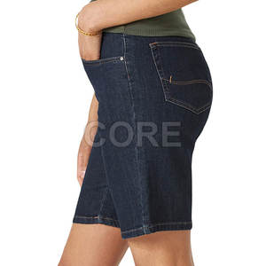 Top Trending <b>Women's</b> Jeans <b>Shorts</b> Comfortable Fit Latest Arrival Low Moq <b>Women's</b> Jeans <b>Shorts</b> - Product Image 3