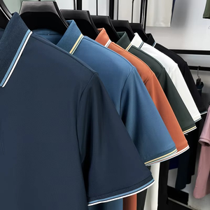 Nouvelle arrivée Polo version européenne et américaine de haute qualité pour homme au design classique personnalisé - Product Image 6