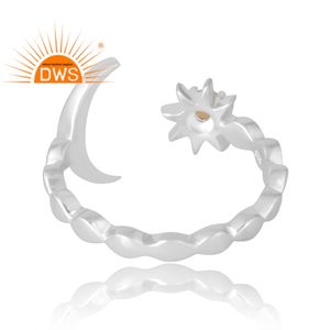 Best Selling 925 Sterling Silver Natural <b>Pearl</b> Gemstone <b>Ring</b> Custom Jewelry For Women Gift For Her - Product Image 2